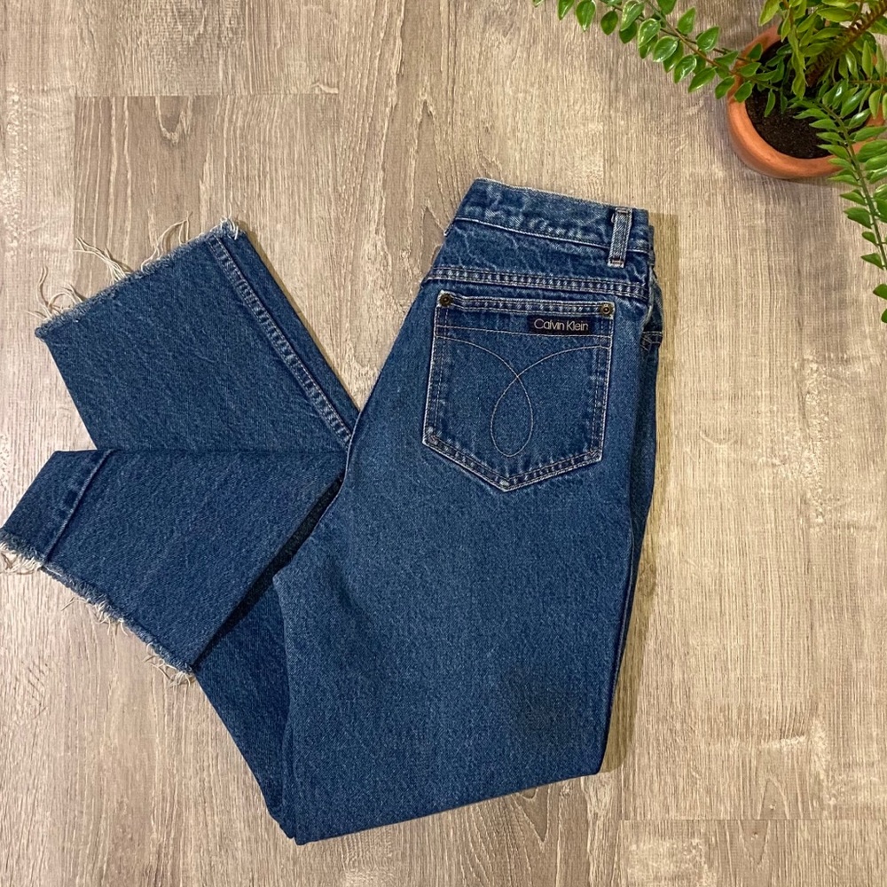 Vintage Calvin Klein High waist Mom Jeans size 1